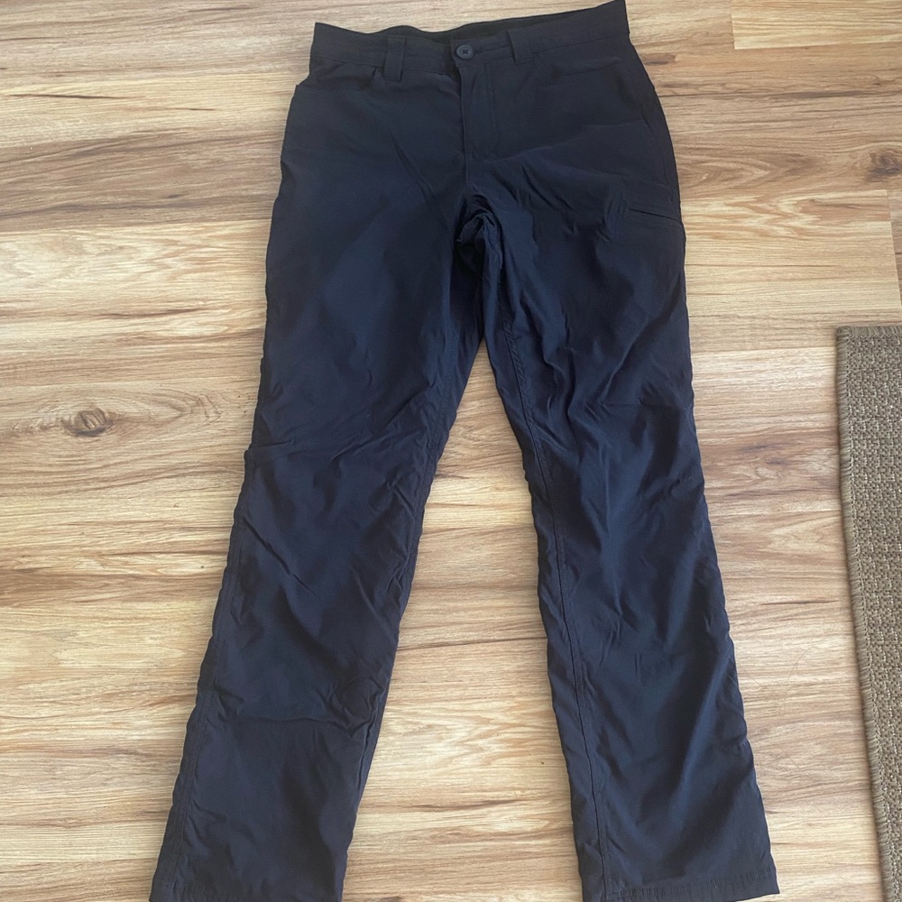 Eddie Bauer fleece-lined snow pants